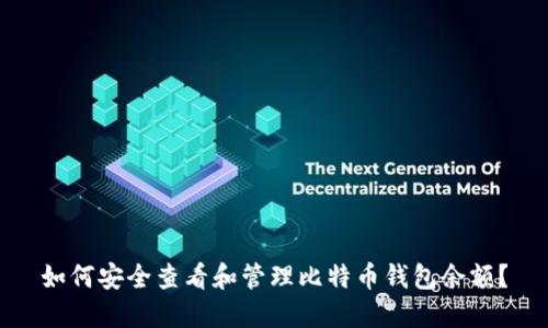 如何安全查看和管理比特币钱包余额？